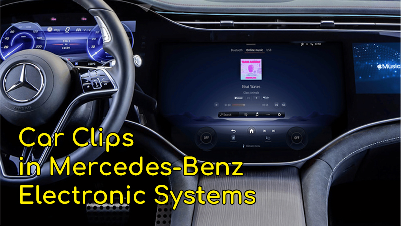 Pengikat dalam sistem elektronik automotif Mercedes-Benz